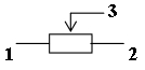 Электрическая схема резистора