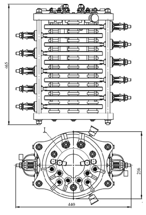Схема габаритов ТКК-85