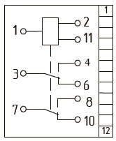 Схема подключения реле НЛ-11