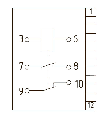 Схема подключения реле НЛ-6