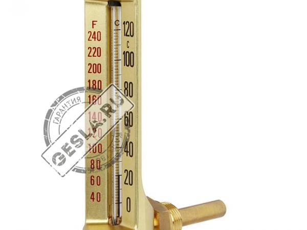 Стеклянный термометр фото 1