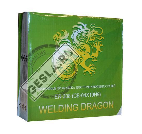 Проволока Welding Dragon ER 308 1.2 мм 5 кг D200 фото 1