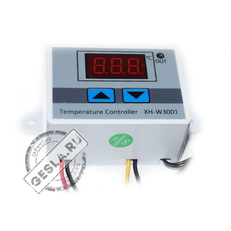 Терморегулятор цифровой XH-W3001 220В (-50...+110) с порогом включения в 0.1 °C фото 1