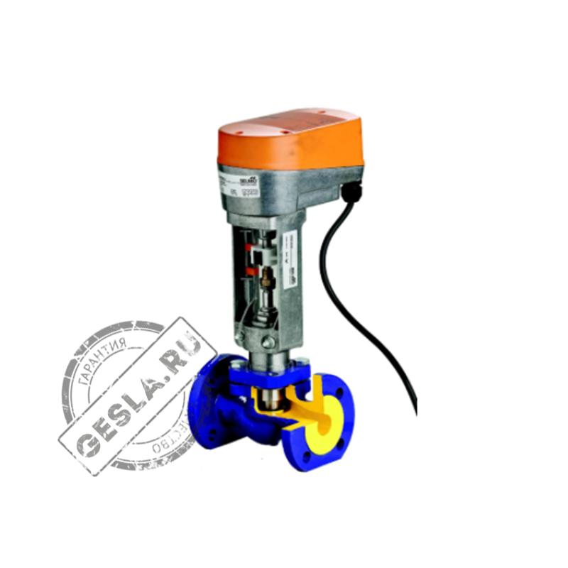 Клапаны регулирующие фланцевые с электроприводом арт. 227 ZETKAMA фото 1