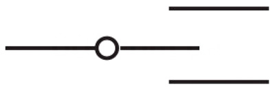 Рис.1. Схема электрическая переключателя KCD1-5-103